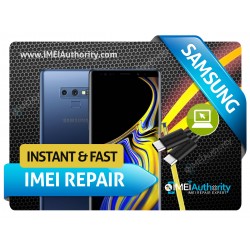 SAMSUNG NOTE 9 N960 REMOTE BAD IMEI BLACKLISTED REPAIR FIX INSTANT